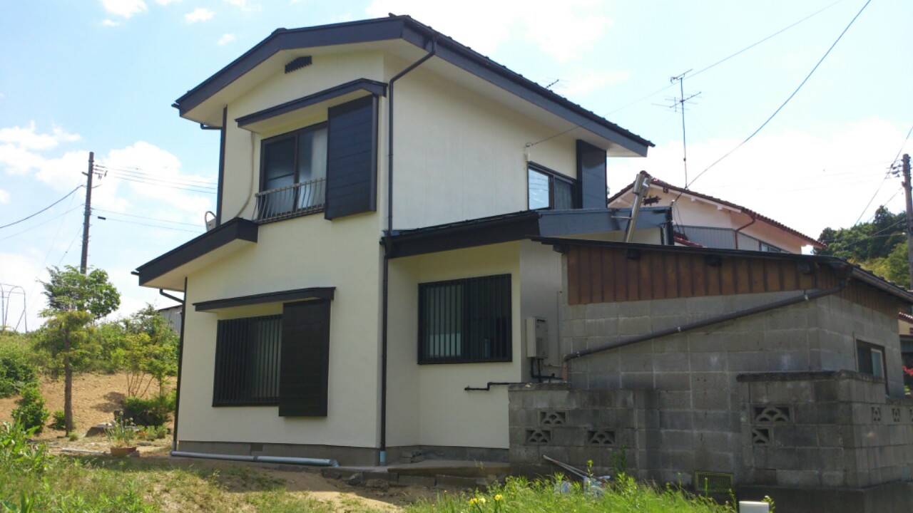 004S様邸外壁塗装工事｜福島県須賀川市