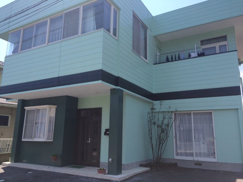 015H様邸外壁塗装工事｜福島県白河市