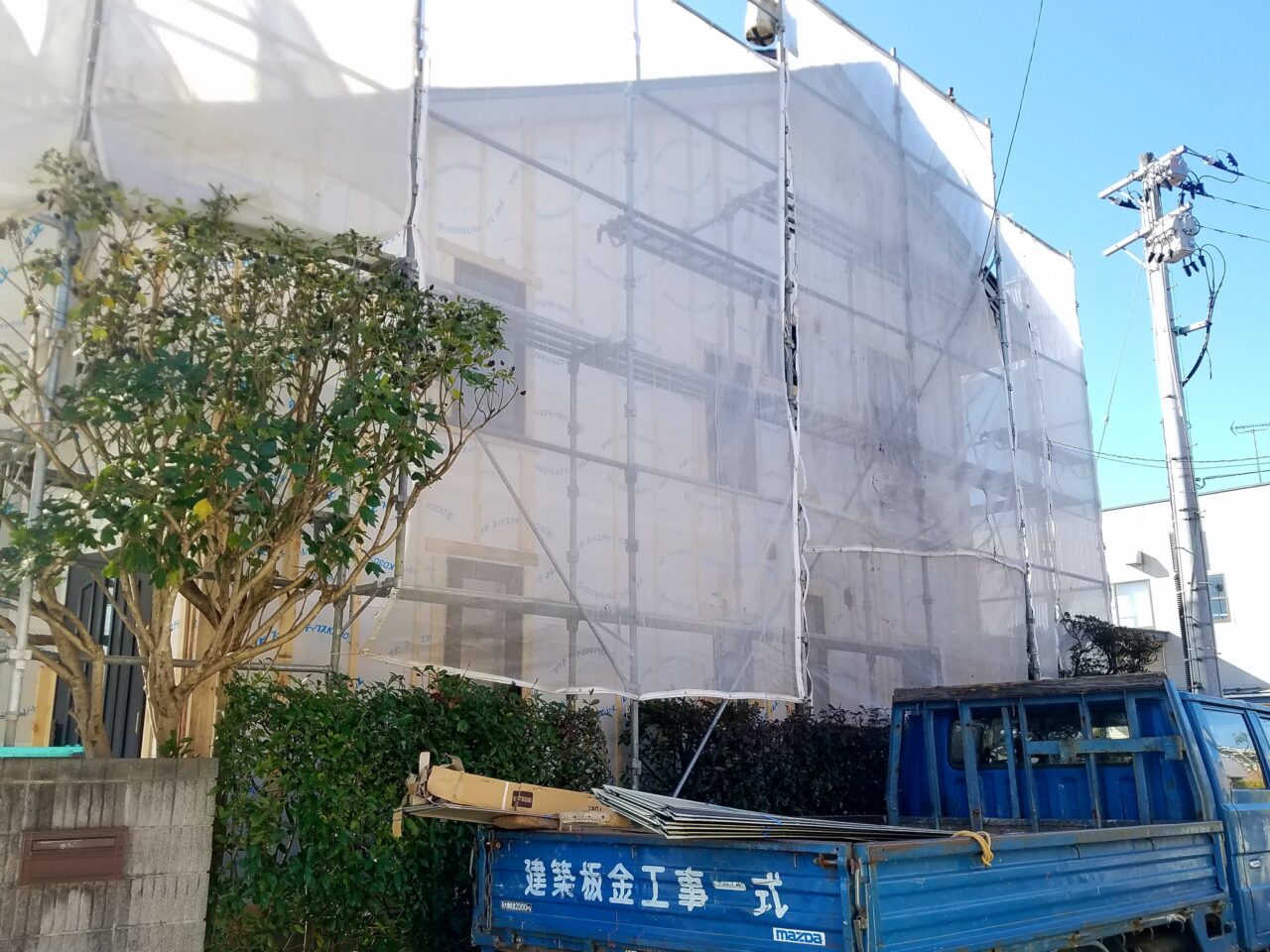 外装リフォーム　現場レポ　！！