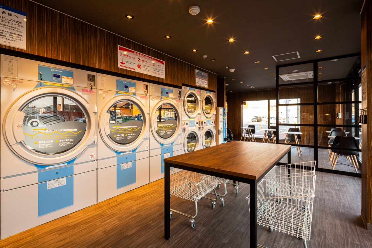 ECO WASH CAFE郡山新屋敷店様店舗リノベーション