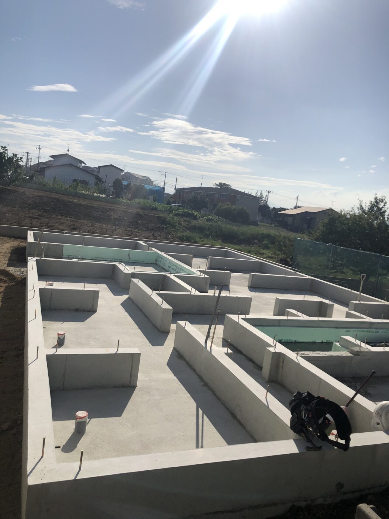 新築　建築中！