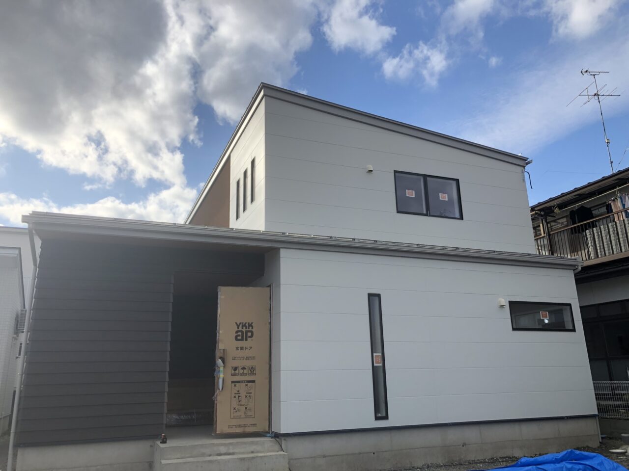 1月見学会予定　新築現場
