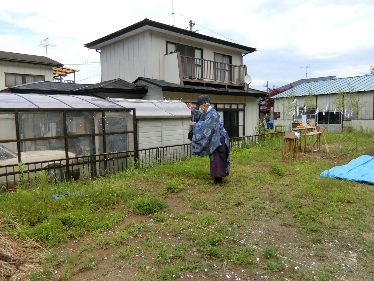 お引き渡し＆地鎮祭！！