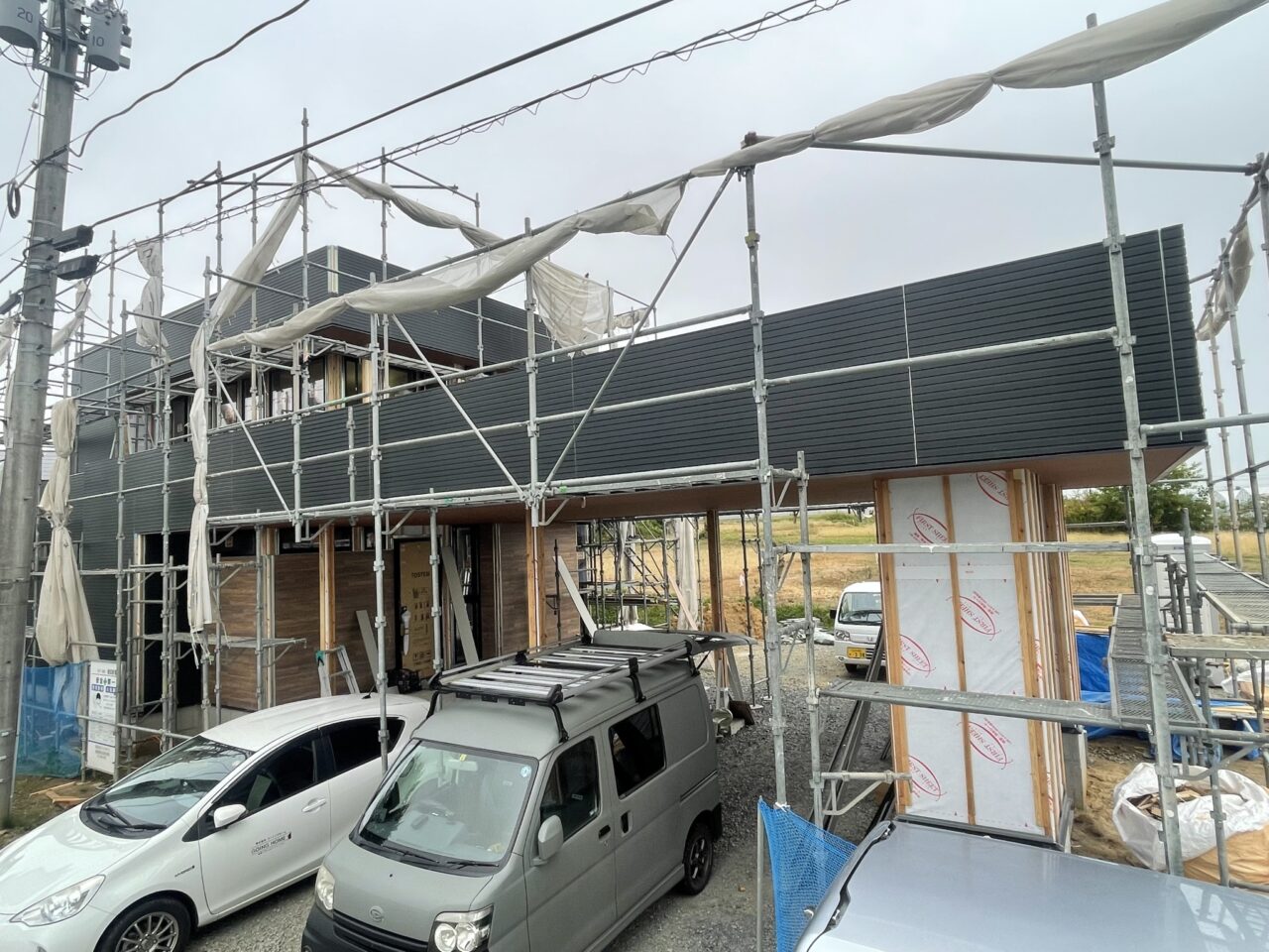 新築現場リポート