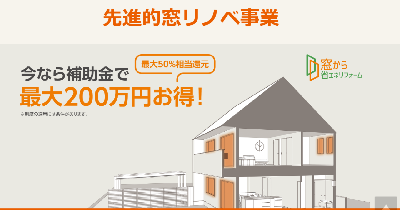 朗報☆窓リノベ補助金継続！！