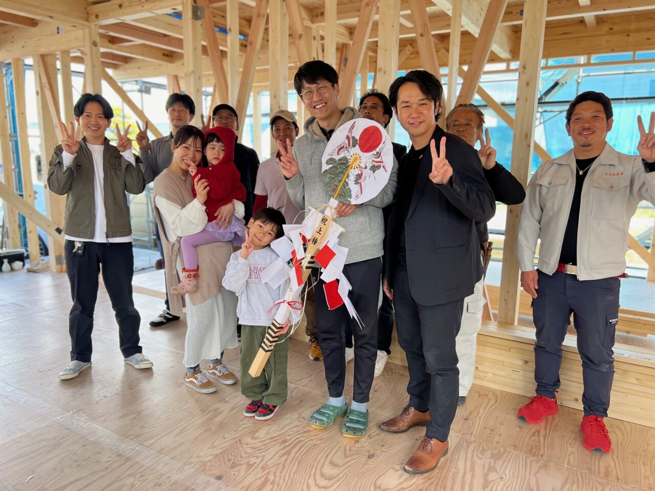 上棟おめでとうございます！！