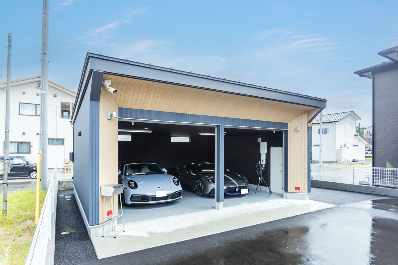 西郷村 T様 ガレージ新築工事