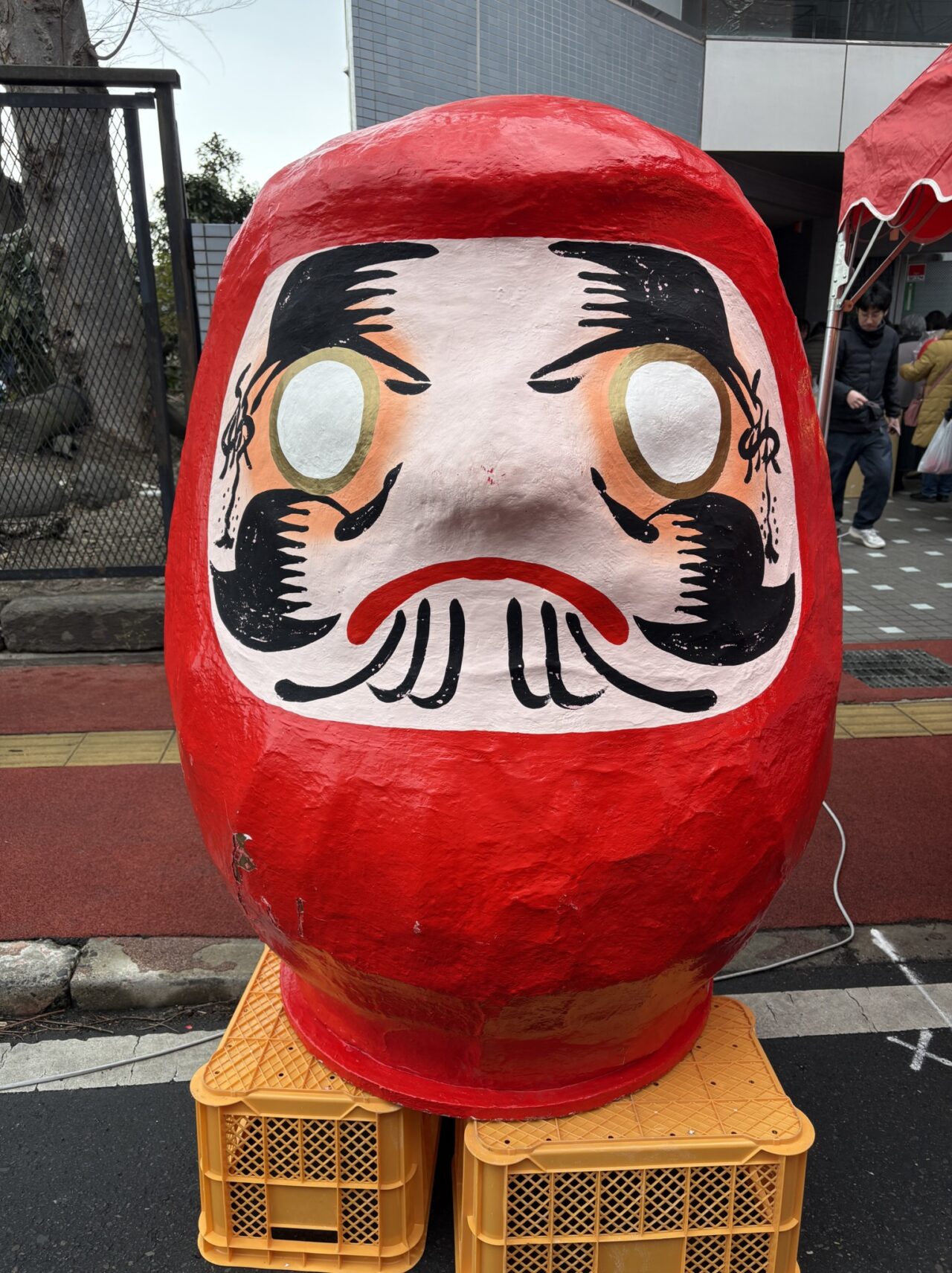 白河だるま市